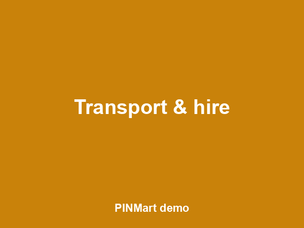 Truck & driver hire (per day)